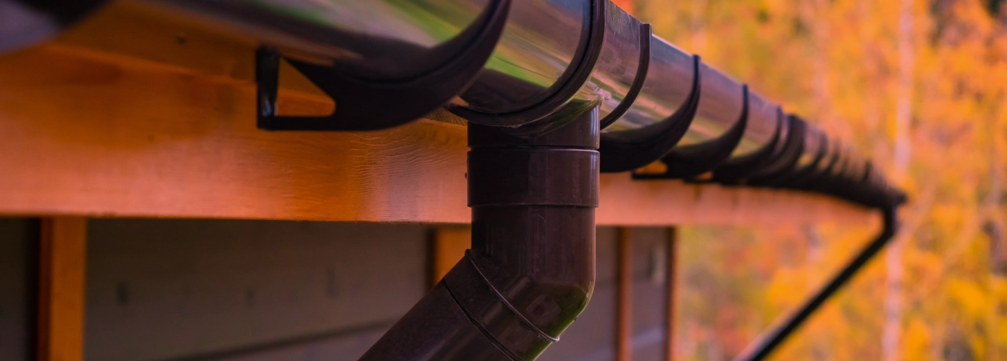 new residential gutter