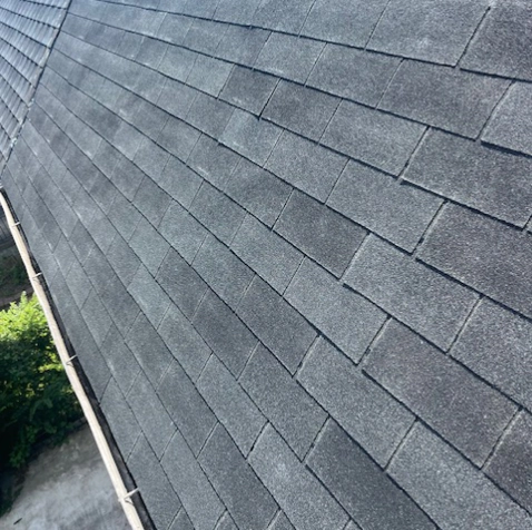newly installed roofing