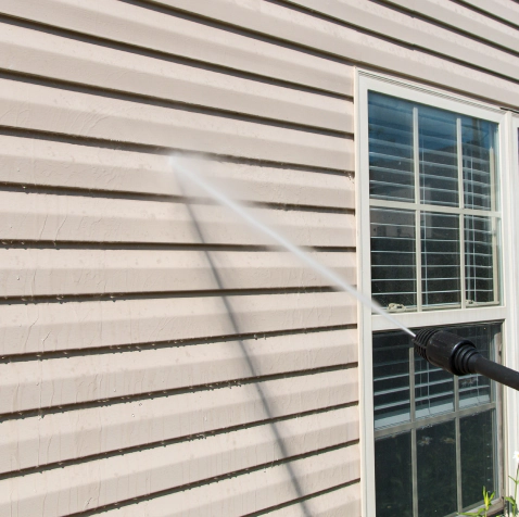 pressure washing house siding